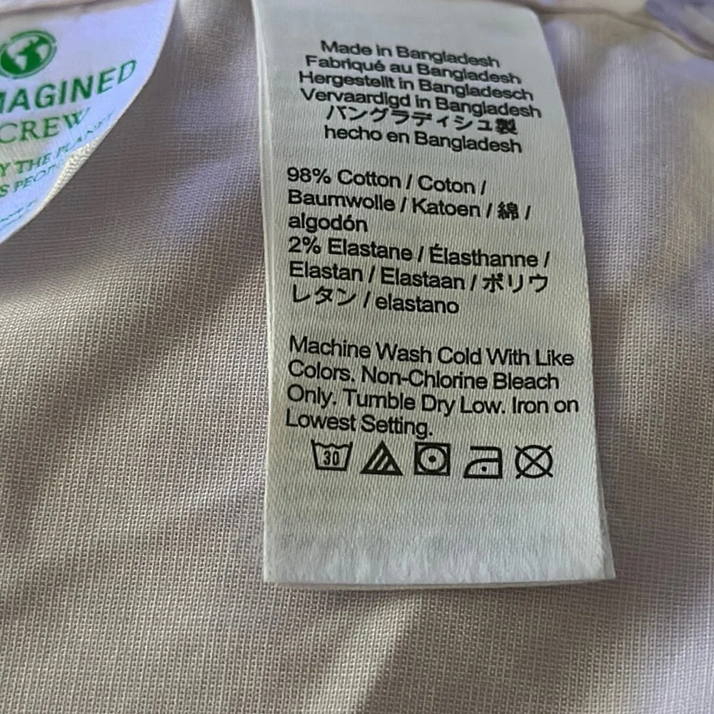 J. Crew slim Lavender Dress Shirt